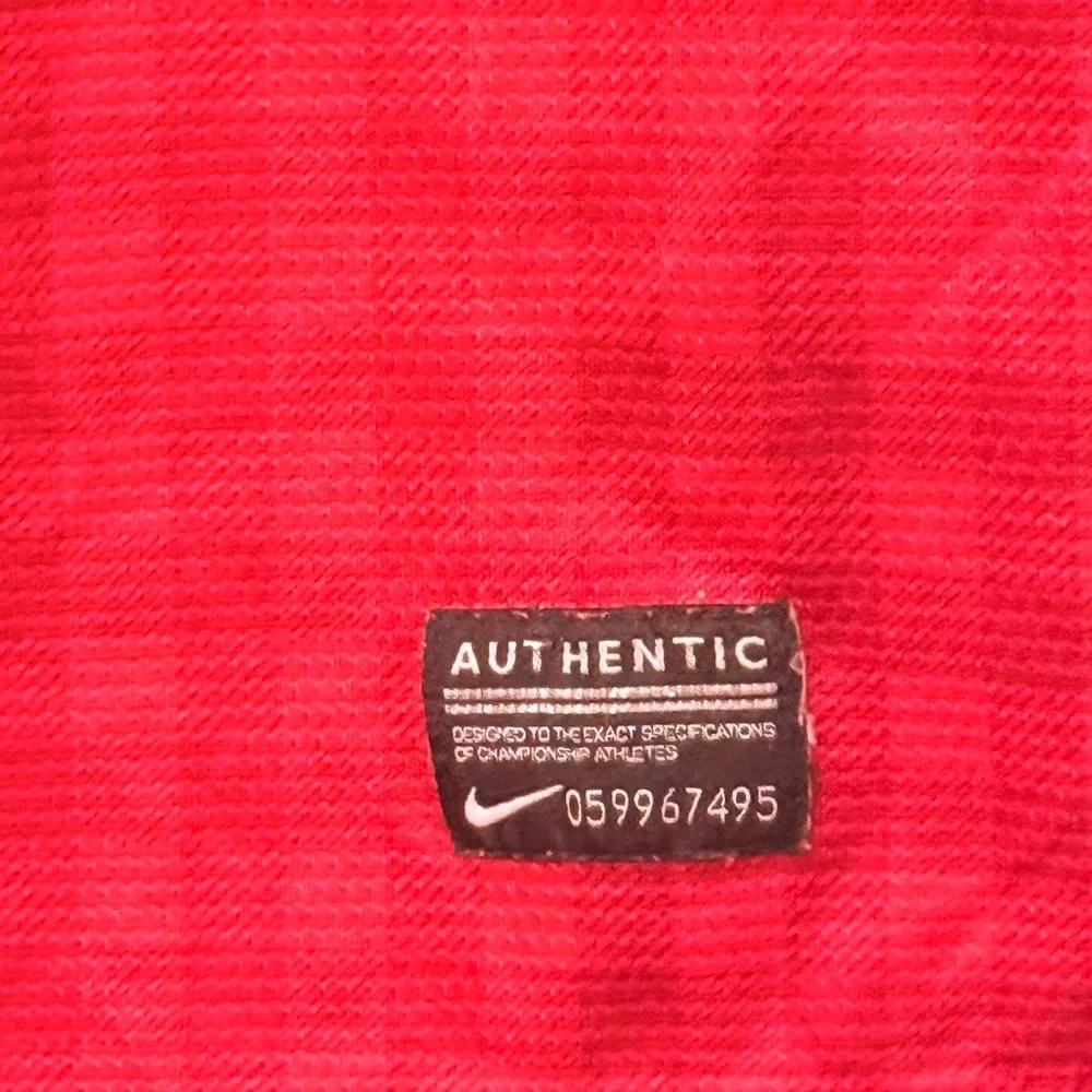 Nike Manchester United 2012-13 season home soccer football jersey in red gingham